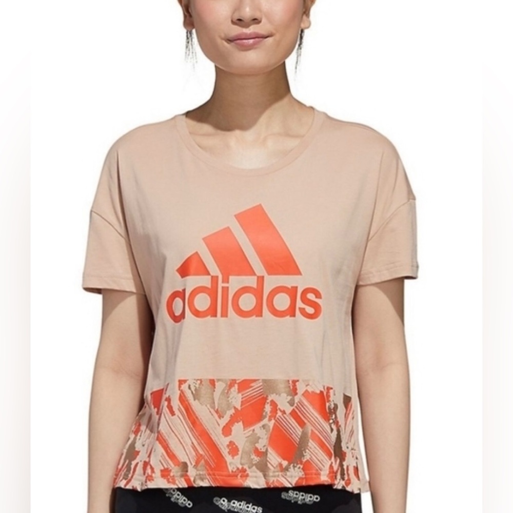 NWT Adidas Zoe Saldana Crop Top